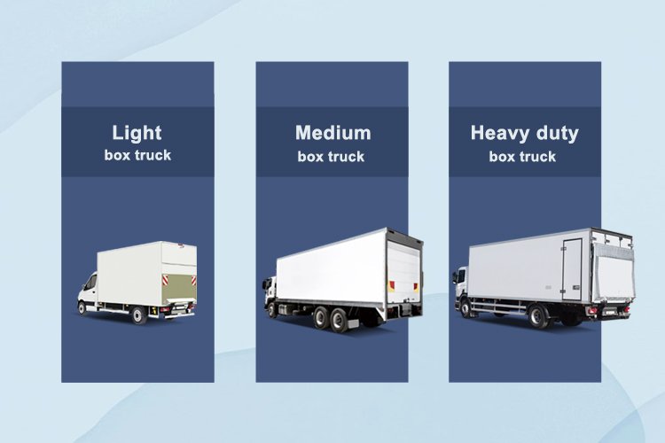box truck size,light,medium, heavy duty
