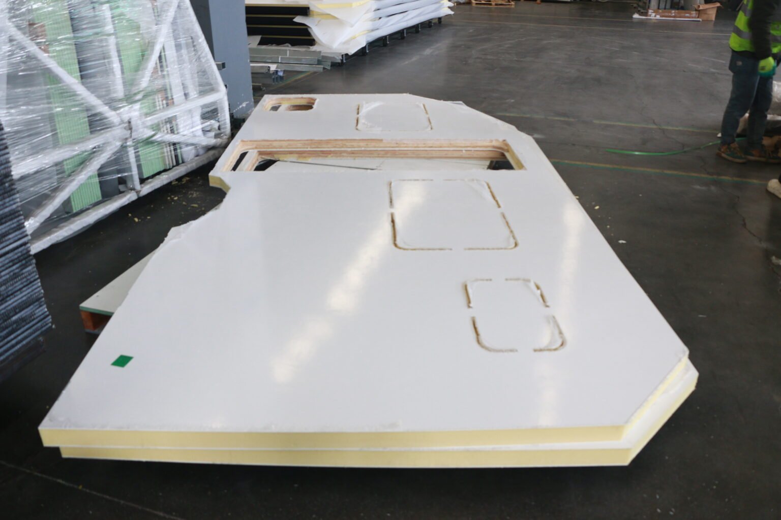 GRP Coated Plywood Sandwich Panel - Composite Box