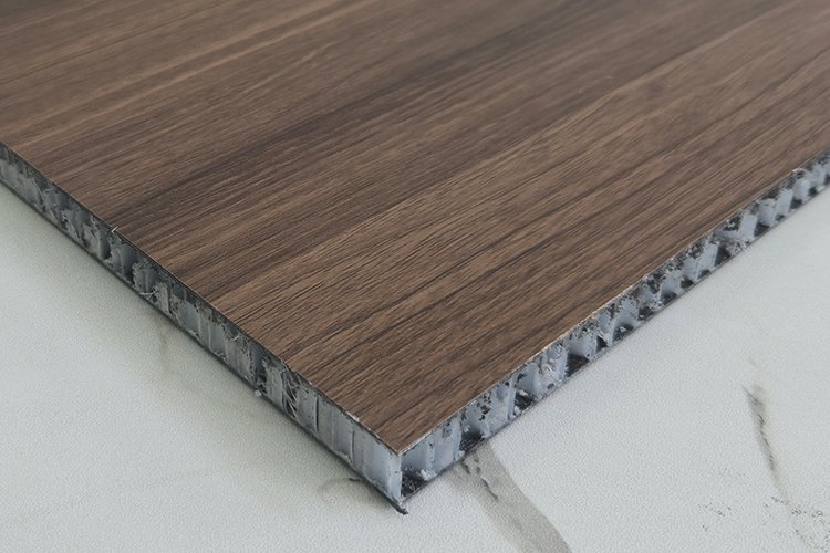 Vinyl imitation wood grain PP honeycomb panel