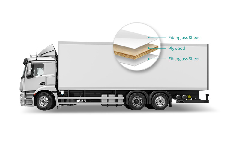 Fiberglas-Sperrholzplatten für Lkw 1