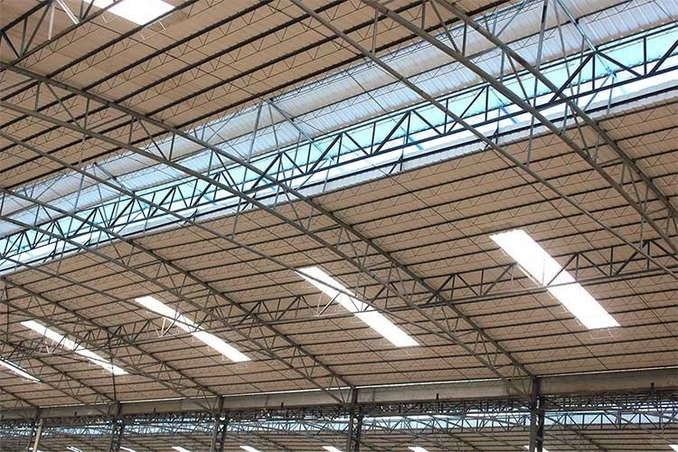 Industrial and logistics warehouses Daylighting roofs