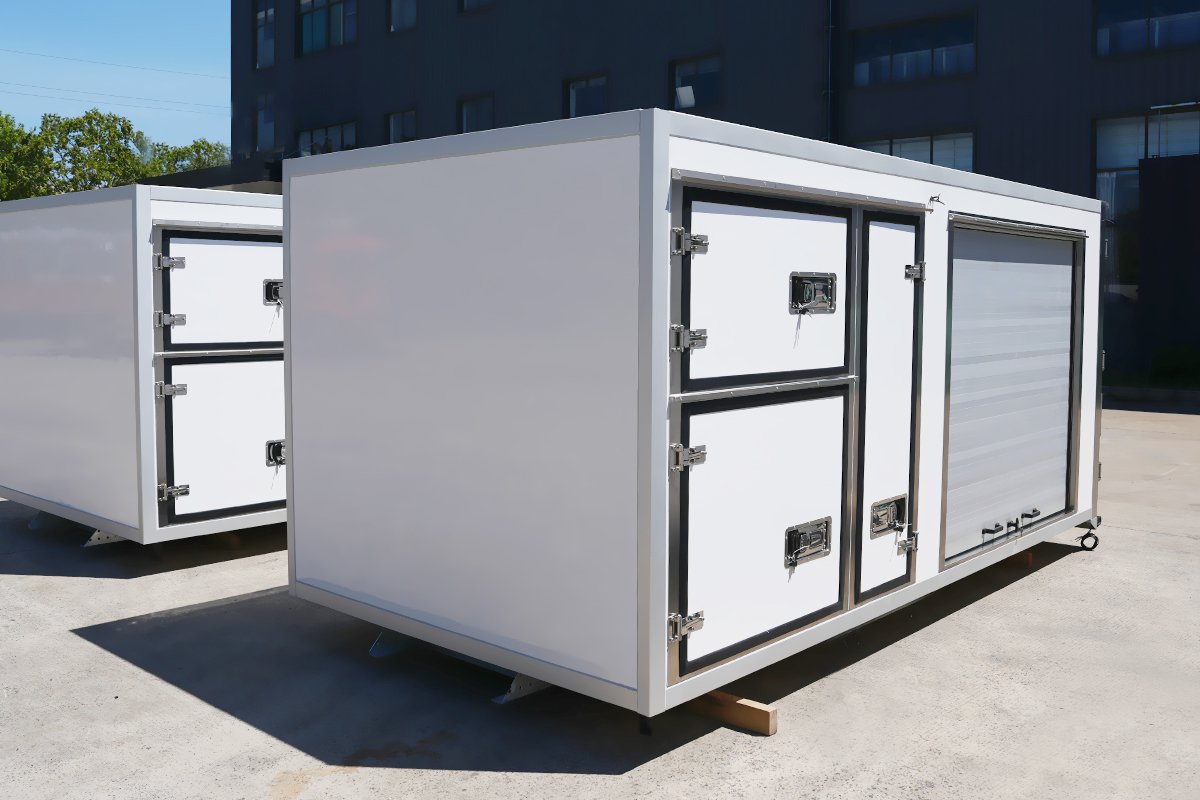 Multi temperature Zone Refrigerated Truck Body