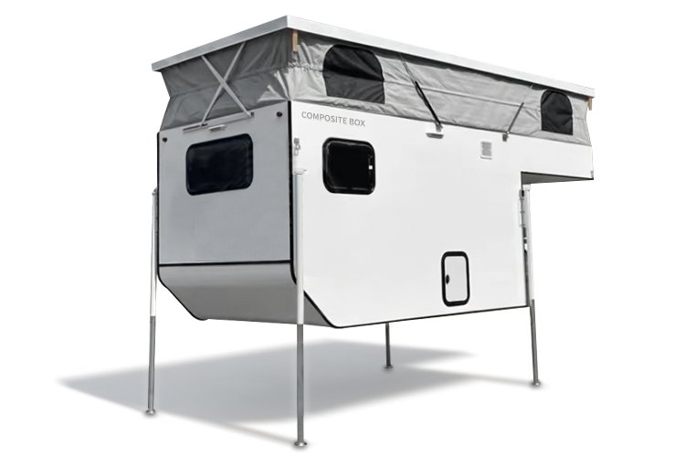 Flatbed Pickup Camper Fiberglass Bodies