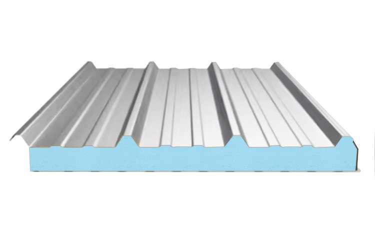 Paneles sándwich de poliuretano y lana de roca