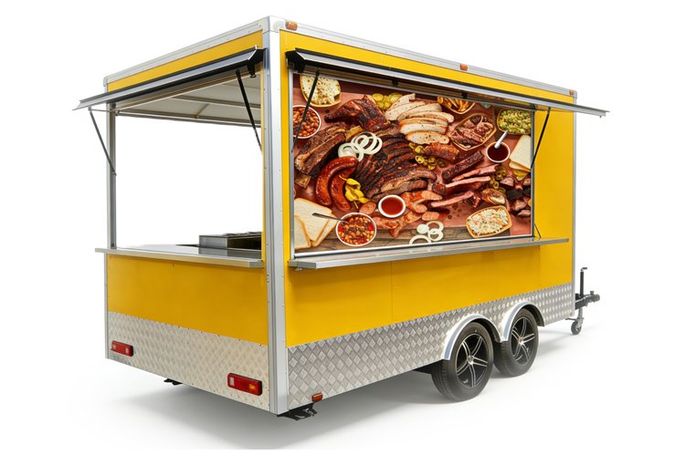 BBQ Food Trailer