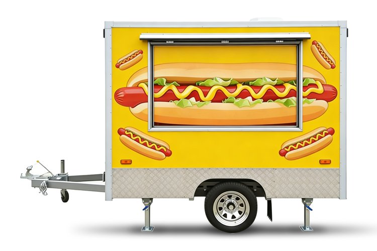 Custom Hot Dog Food Trailer
