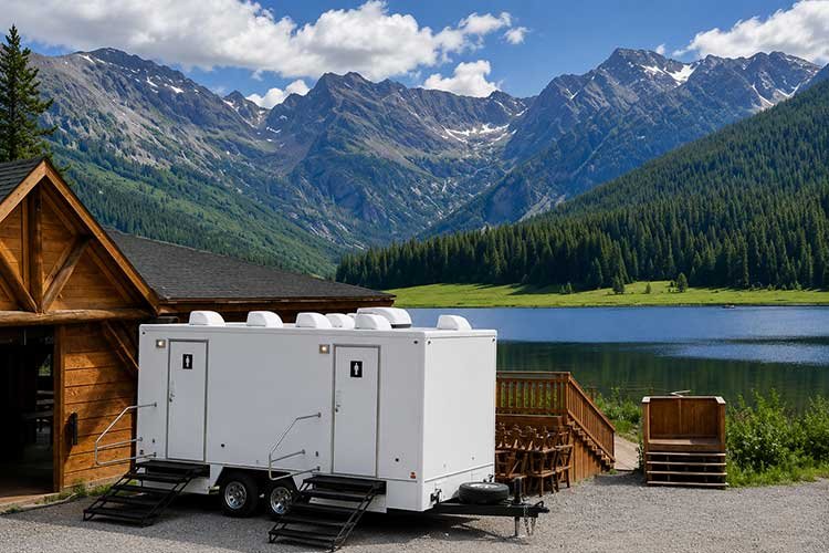 Portable Restroom Trailer 07